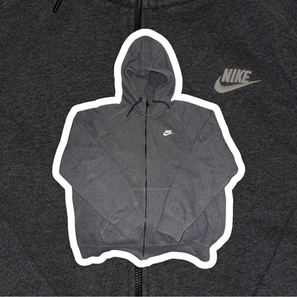 Nike Charcoal Full-Zip Hoodie